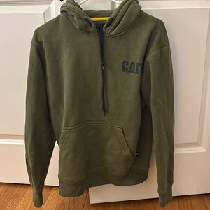 Dark green carhartt hoodie sweatshirt